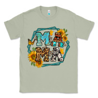 Matcha sunflowers hexagon frame mama Classic Tee - Jasminsmagicworld