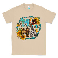 Mushroom sunflowers hexagon frame mama Classic Tee - Jasminsmagicworld
