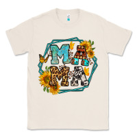 Natural sunflowers hexagon frame mama Classic Tee - Jasminsmagicworld