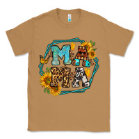 Toasted Coconut sunflowers hexagon frame mama Classic Tee - Jasminsmagicworld