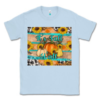 Dusty Blue it's fall y'all Classic Tee - Artiststas