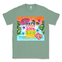 Sage here comes the sun Classic Tee - TumblerDesignByShophia