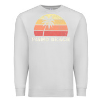Dove Grey Pismo Beach CA Vintage 70s Retro Throwback Design Premium Sweatshirt - longCreatives