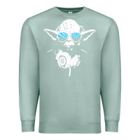 Seafoam DJ Yoda Premium Sweatshirt - longCreatives