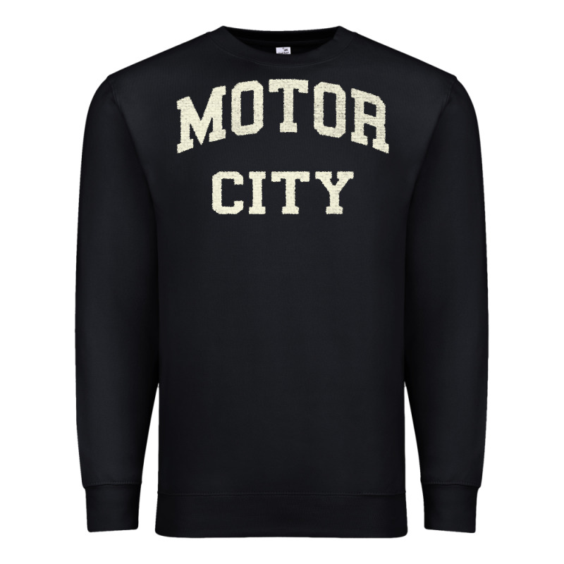 Classic Motor City Detroit Varsity Premium Sweatshirt by longCreatives | Teevron