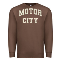 Chestnut Classic Motor City Detroit Varsity Premium Sweatshirt - longCreatives