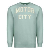Seafoam Classic Motor City Detroit Varsity Premium Sweatshirt - longCreatives