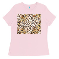 Bubblegum Pink leopard Ladies Tee - TumblerDesignByShophia