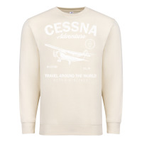 Sandshell cessna distressed Premium Sweatshirt - longCreatives