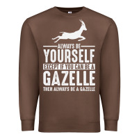 Chestnut Gazelle Gift Lover Premium Sweatshirt - longCreatives
