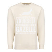 Sandshell Gazelle Gift Lover Premium Sweatshirt - longCreatives