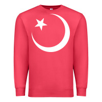 Cardinal Islam Symbol Design white Premium Sweatshirt - longCreatives