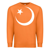 Carrot Islam Symbol Design white Premium Sweatshirt - longCreatives