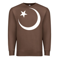 Chestnut Islam Symbol Design white Premium Sweatshirt - longCreatives