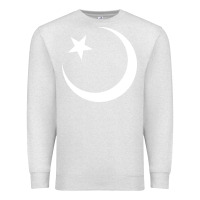 Oatmeal Heather Islam Symbol Design white Premium Sweatshirt - longCreatives