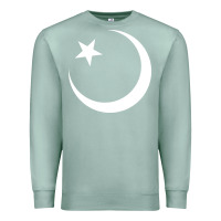 Seafoam Islam Symbol Design white Premium Sweatshirt - longCreatives