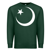 Islam Symbol Design White Premium Sweatshirt | Teevron