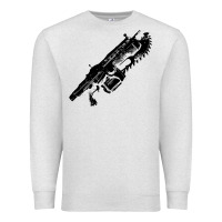 Oatmeal Heather Gears of war lancer Premium Sweatshirt - longCreatives