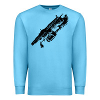 Ocean Blue Gears of war lancer Premium Sweatshirt - longCreatives