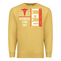 Antique Gold ICU Registered Nurse Medical Intensive Care Unit Premium Sweatshirt - longCreatives