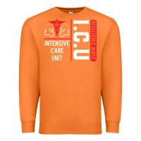 Carrot ICU Registered Nurse Medical Intensive Care Unit Premium Sweatshirt - longCreatives