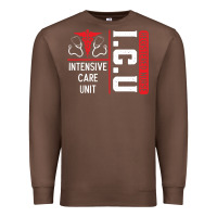 Chestnut ICU Registered Nurse Medical Intensive Care Unit Premium Sweatshirt - longCreatives