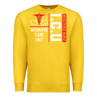 Lemon ICU Registered Nurse Medical Intensive Care Unit Premium Sweatshirt - longCreatives
