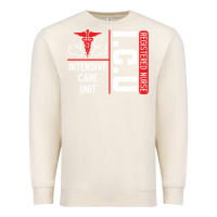 Sandshell ICU Registered Nurse Medical Intensive Care Unit Premium Sweatshirt - longCreatives