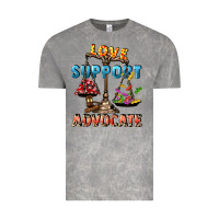 Cloud Rock Love support advocate Vintage Tee - CowGirlArtShop