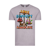 Vintage Zinc Love support advocate Vintage Tee - CowGirlArtShop