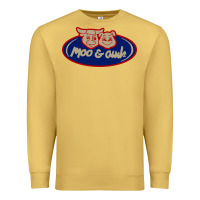 Antique Gold Moo and Oink Chicago Premium Sweatshirt - longCreatives