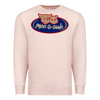 Pale Pink Moo and Oink Chicago Premium Sweatshirt - longCreatives