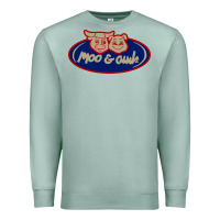 Seafoam Moo and Oink Chicago Premium Sweatshirt - longCreatives