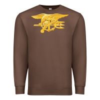 Chestnut Navy Seals badge Premium Sweatshirt - longCreatives