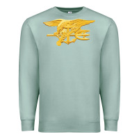 Seafoam Navy Seals badge Premium Sweatshirt - longCreatives