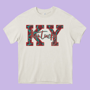 Kentucky Girl Heavy Core Tee Designed By Bettercallsaul