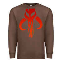 Chestnut Mando Mythosaur Skull Sticker Premium Sweatshirt - longCreatives