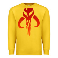 Lemon Mando Mythosaur Skull Sticker Premium Sweatshirt - longCreatives