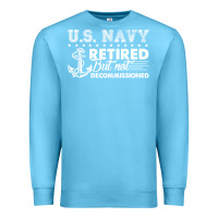 Ocean Blue US Navy Retired Shirt Premium Sweatshirt - longCreatives