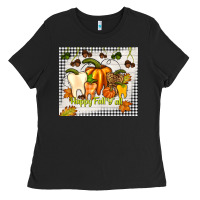 Happy Fall Y'all Teeth Ladies Tee | Teevron