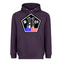 Plum 9-11 We Will Never Forget Heavyweight Hoodie - longCreatives