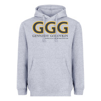 Heather Grey GENNADY GOLOVKIN - Official Merchandise Heavyweight Hoodie - longCreatives