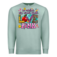 Seafoam in october we wear pink love pink Premium Sweatshirt - AdoDesignShop