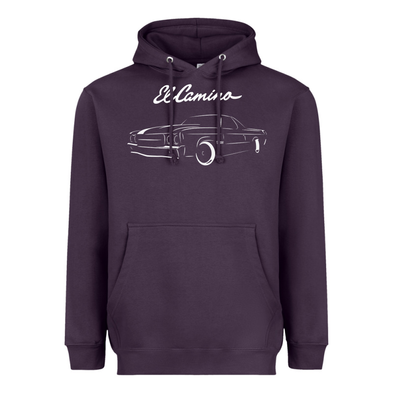 El Camino Heavyweight Hoodie by longCreatives | Teevron