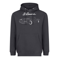 Smoke El Camino Heavyweight Hoodie - longCreatives