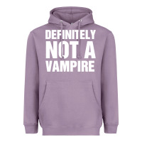 Lavender Definitely Not A Vampire merch Heavyweight Hoodie - longCreatives