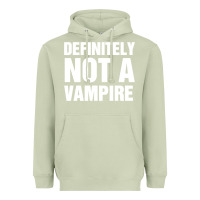 Matcha Definitely Not A Vampire merch Heavyweight Hoodie - longCreatives