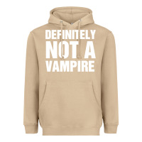 Mushroom Definitely Not A Vampire merch Heavyweight Hoodie - longCreatives