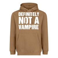 Toasted Coconut Definitely Not A Vampire merch Heavyweight Hoodie - longCreatives