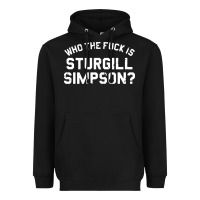 Black who the fuck is sturgill simpson Heavyweight Hoodie - longCreatives